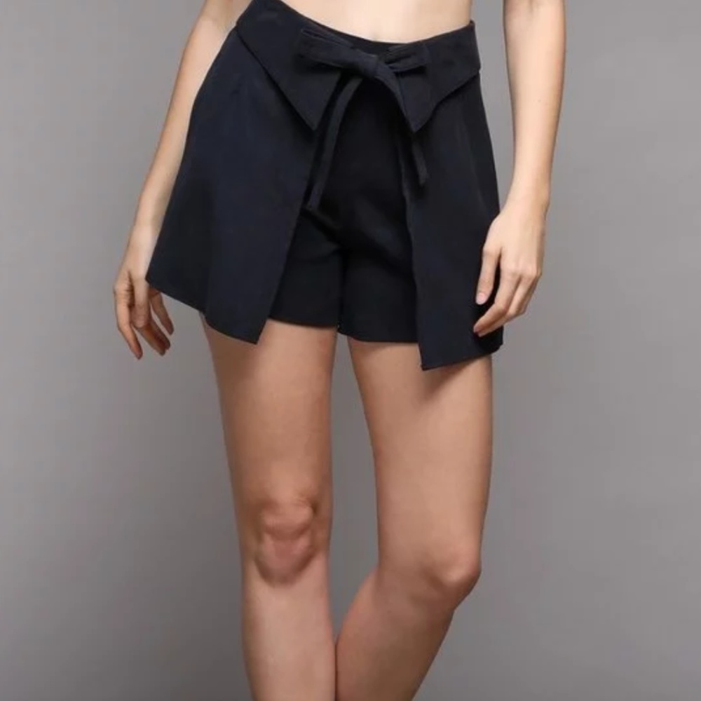 Front Tie Shorts